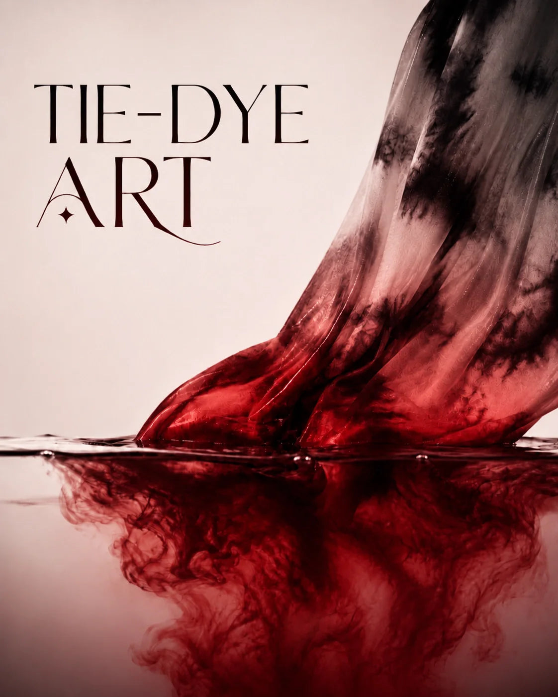 One-of-one tie-dyed silk