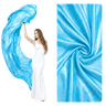 Sky Blue Silk Veil