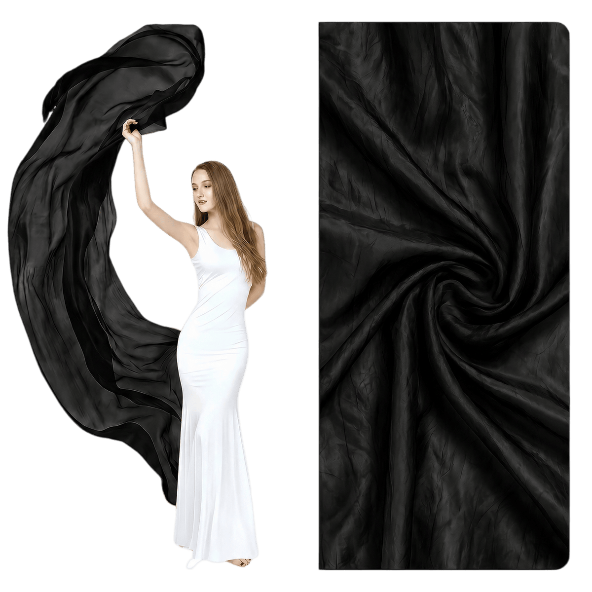 Black Silk Veil