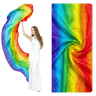 Rainbow Silk Veil