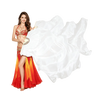 White Silk Fan Veils